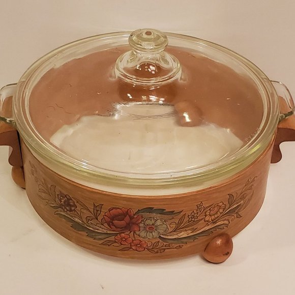 Vintage Handmade Wooden Caddy